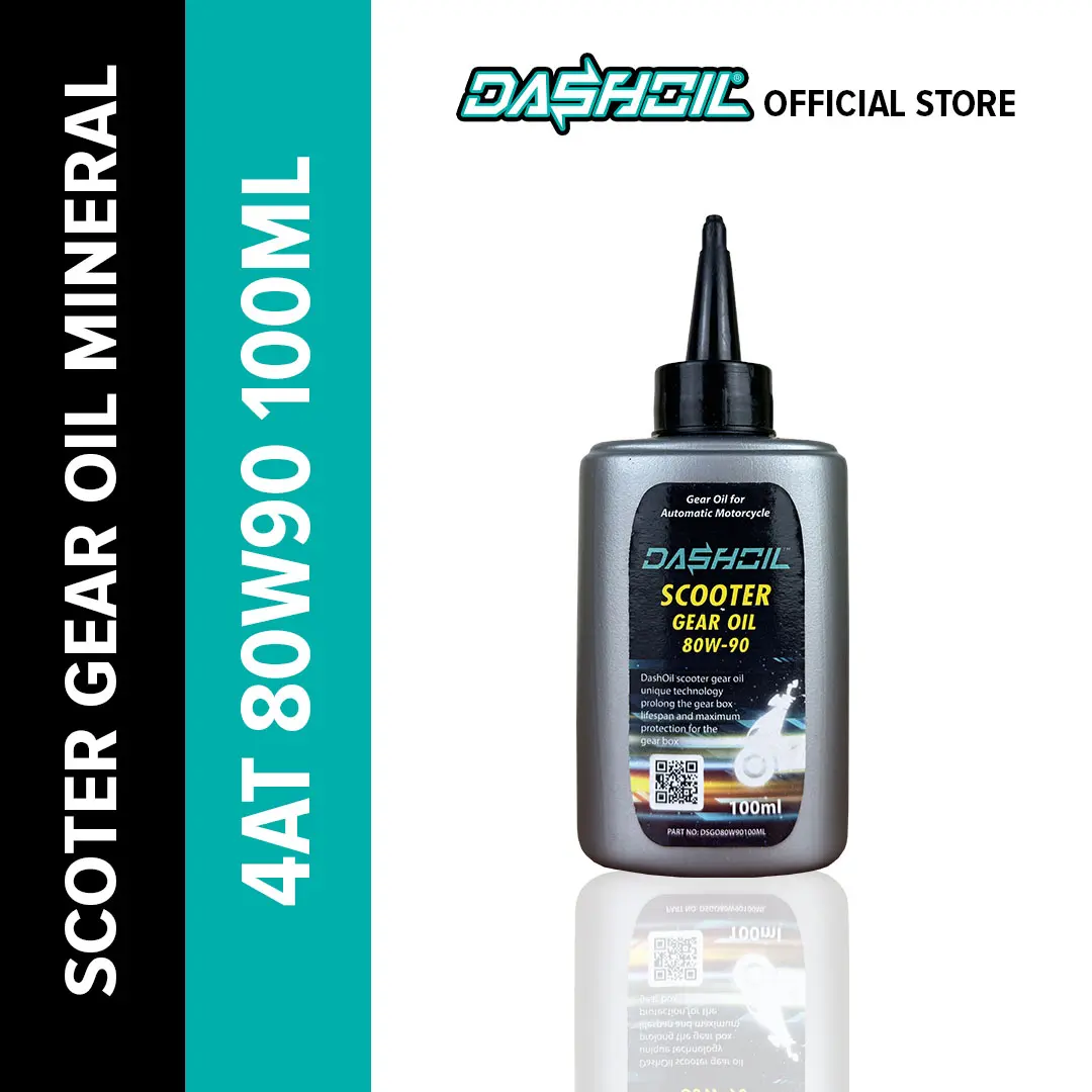 DashOil 4AT 80W90 Semi Synthetic Base Scooter Gear Oil (For ally type of scooter)