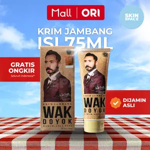 Krim Wak Doyok wakdoyok 75ml Penumbuh Jambang Rambut Asli Original
