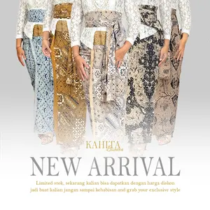 kahitabusanaa || Sutra Paris Set Selendanh Besar motif batik klasik