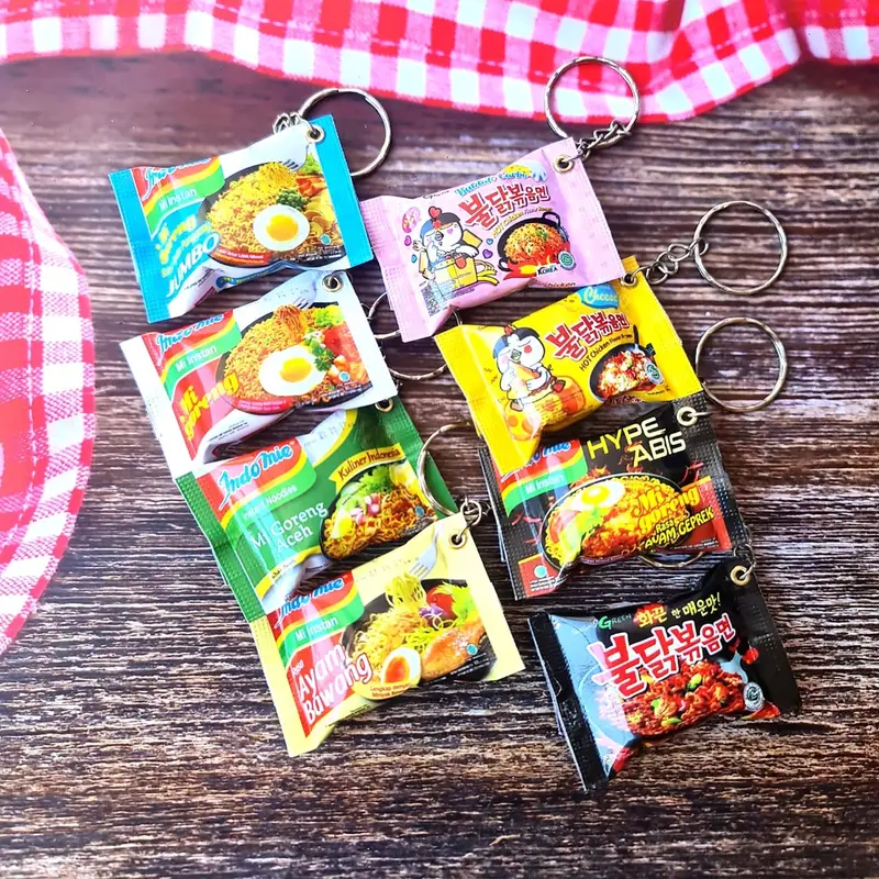 gantungan kunci snack / souvenir by kadokado.idn 1