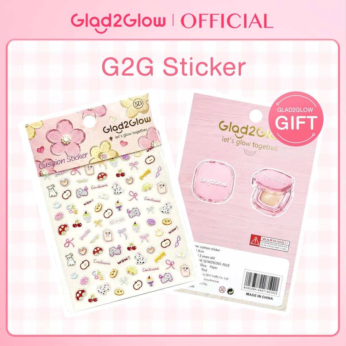 【GIFT】GLAD2GLOW Sticker GELBOY Style