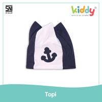 Gambar Kiddy Topi Bayi / Baby Hat Motif Jangkar - 47005 - Merah dari Bayi Kiddy Kota Tangerang 2 Tokopedia