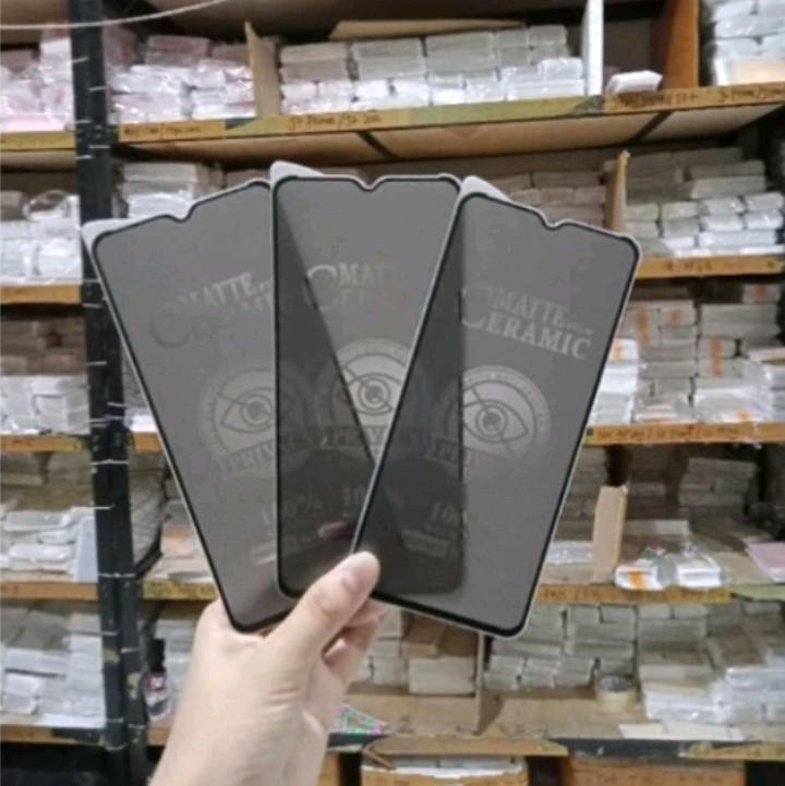 TG Privacy pelindung layar anti gores Privasi RL C67,C75,C11,C15,C17,C30,C33,C2,C1,C53 50i,50A,C51,C55,C65,10,11,Note 60, 50,C63 dll 6