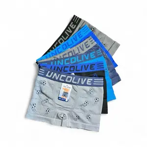 ( 3 pcs,6 pcs ) Celana dalam boxer anak laki-laki motif bola usia 6-16 tahun ( BB 20-50 kg ) Bahan halus Fashion