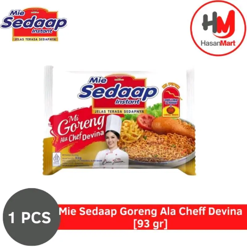 Mie Sedap Instan  ( Goreng, Soto, kare spesial, korea spicy, goreng davina Kuah Pedas Food 6