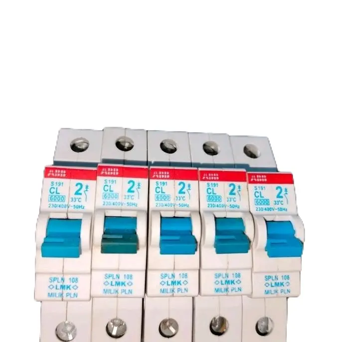 MCB PLN ABB TIPE 191 2A/4A/6A/10ADIJAMIN ORIGINAL BARANG COPOTAN PANEL