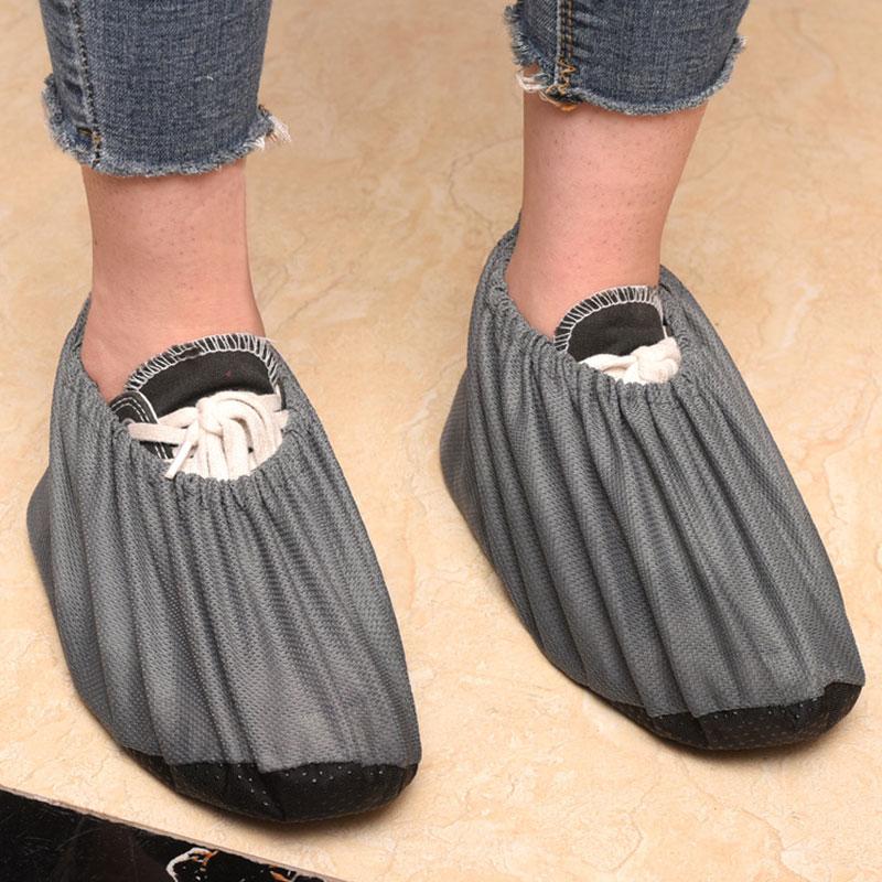 1 pair Non-slip Outdoor Shoe Covers Reusable Shoes Protector Washable Cover Keep Floor Carpet Cleaning Household Outdoor New 2