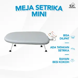 Pandaoma Meja Setrika Lipat Meja Setrika Anti Slip Papan Setrika Portabel