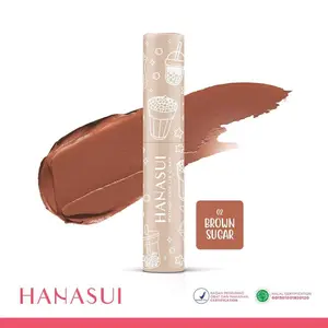 Hanasui Mattesorable Lip Cream Boba Edition - 02 Brown Sugar
