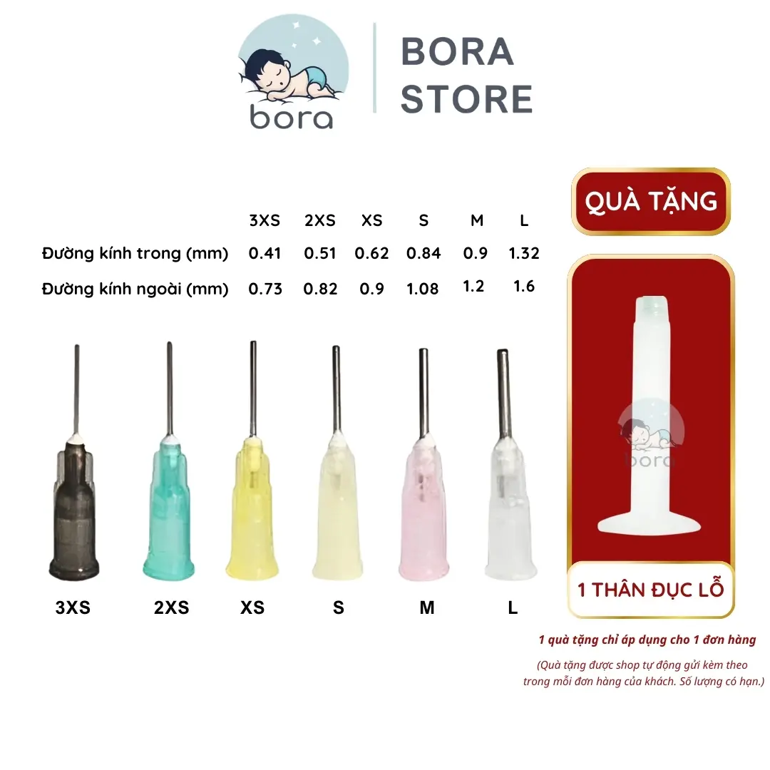 Dụng cụ dập lỗ núm ti bình sữa cho bé (Tặng thân dập lỗ)