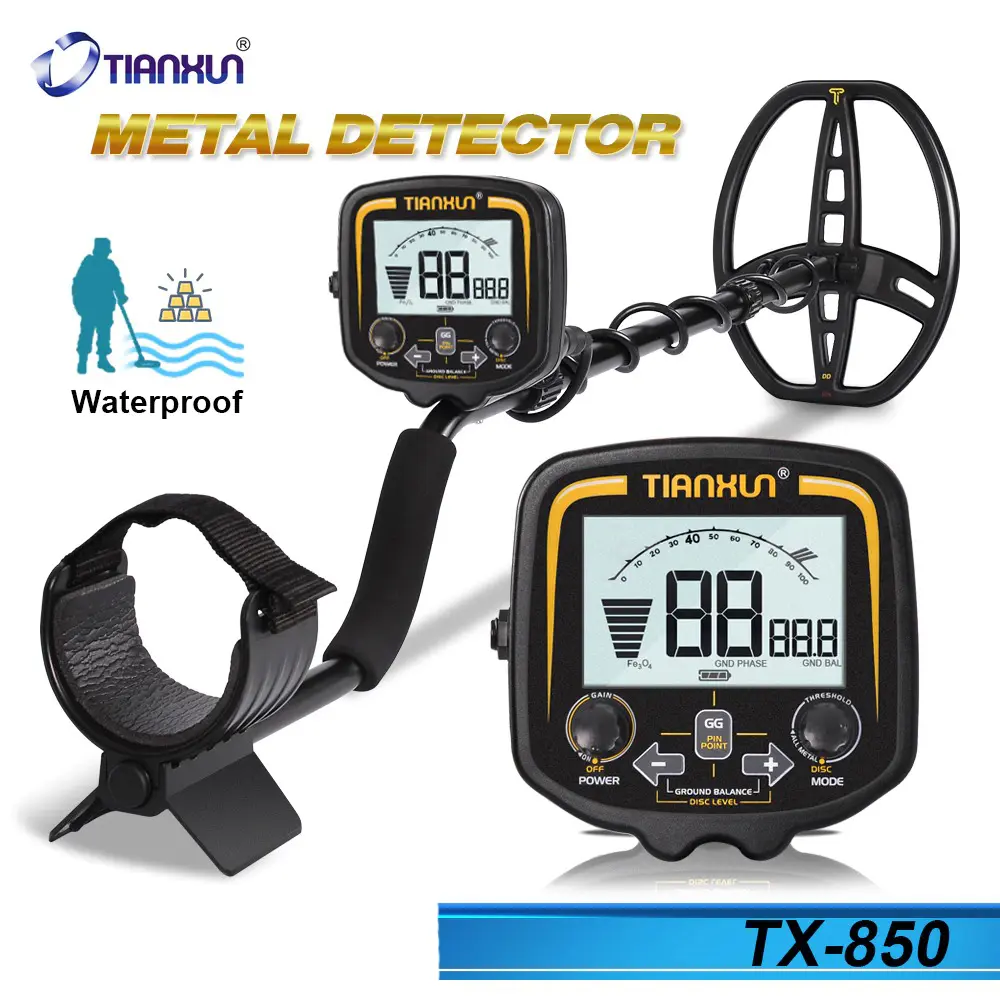 Pendeteksi Logam Metal Gold Silver Detector - TX-850