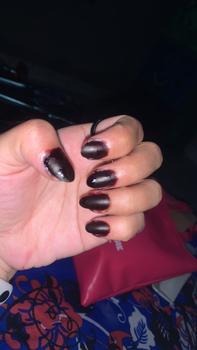 Product Review of ( BARU ) RAMADAN SERU Rahma Henna Maroon Sultan Dark Kemasan 15ml SPECIAL RAMADAN 2025 Pewarna Nail Kuku from T**a M**🫦 1