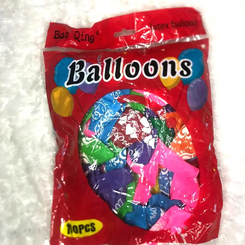 Balon polkadot bermotif 1 pack isi 100 pcs 0