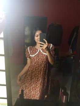 Product Review of Tunik Midi Rayon Viscose Motif Vintage by Teby from p**i s**o r**7 0