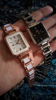 Product Review of COD Jam Tangan Mirete Wanita Rantai Keramik Analog  Terlaris Best Seller Watches from M**h R**🐣 0