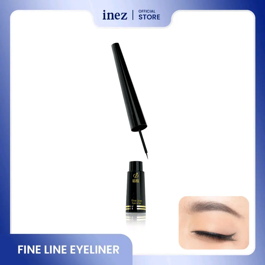 inez fine line eyeliner ( eyeliner cair )