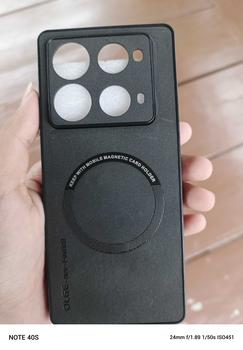 Product Review of Soft Case Infinix Note 40s Leather Magnetic Support Magsafe Wireless Charging from M** B**R 0