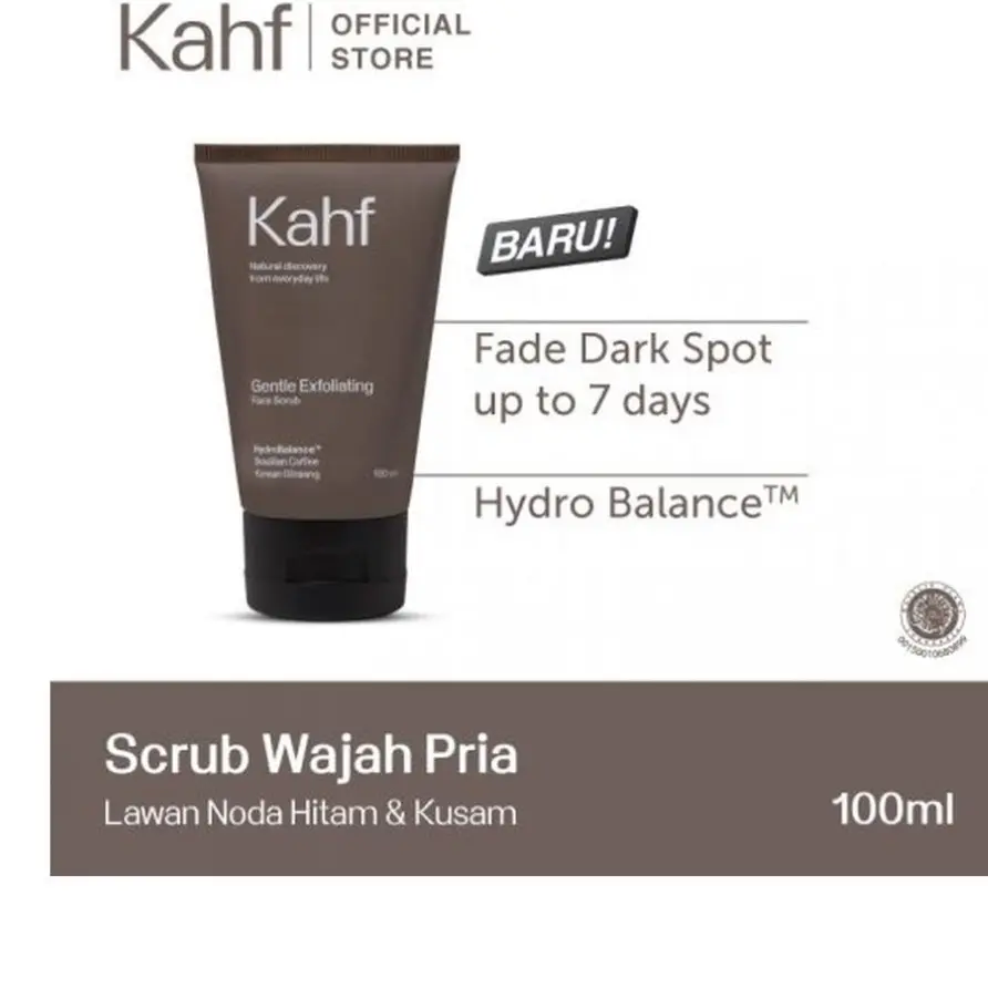 Kahf Sabun Wajah 100ml untuk Pemakaian Sehari-hari - Facial, Muka