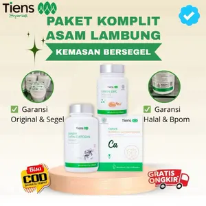 MAAG GERD ASAM LAMBUNG & LUKA LAMBUNG- HERBAL CHINA TIENS CHITIN CHITOSAN, ZINC KAPSUL & KALSIUM NHCP