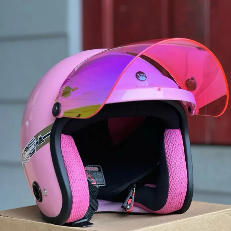 HELMET MS88 FULL PINK CUSTOM TikTok Shop Malaysia