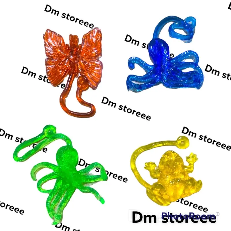mainan hewan jelly tempel / sticky toy / hewan hewanan / animal jelly / mainan anak murah 0