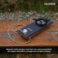 Gambar ALLTREK Kompor Camping IRONITE Camping Half IGT Panel Stove - Black dari Alltrek indonesia Kota Administrasi Jakarta Barat 2 Tokopedia