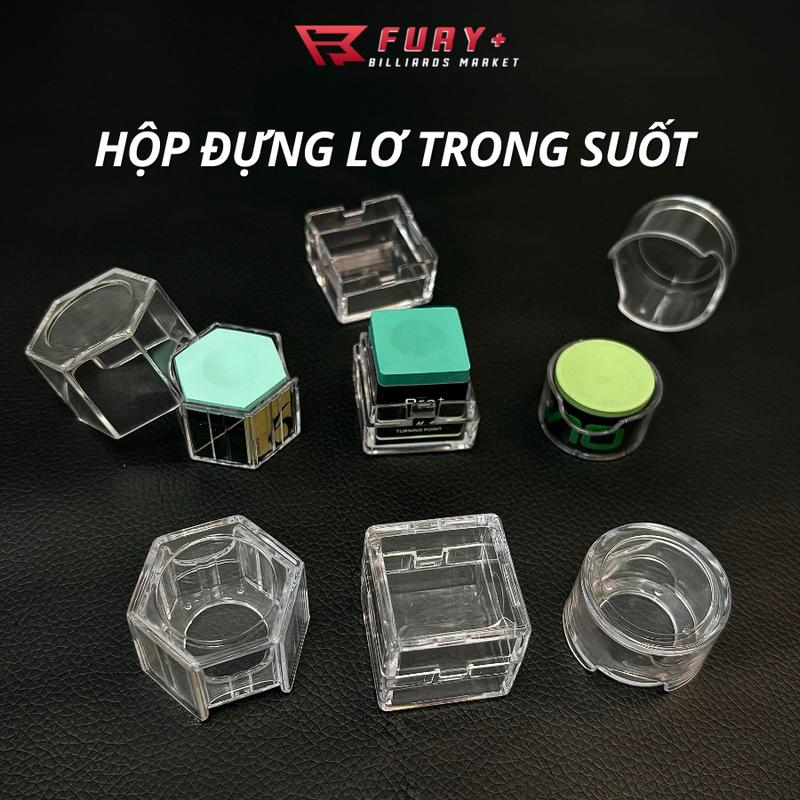 Hộp đựng lơ bida trong suốt, hộp Kamui, Taom, TP,.. chất liệu acrylic trong suốt chuyên dụng