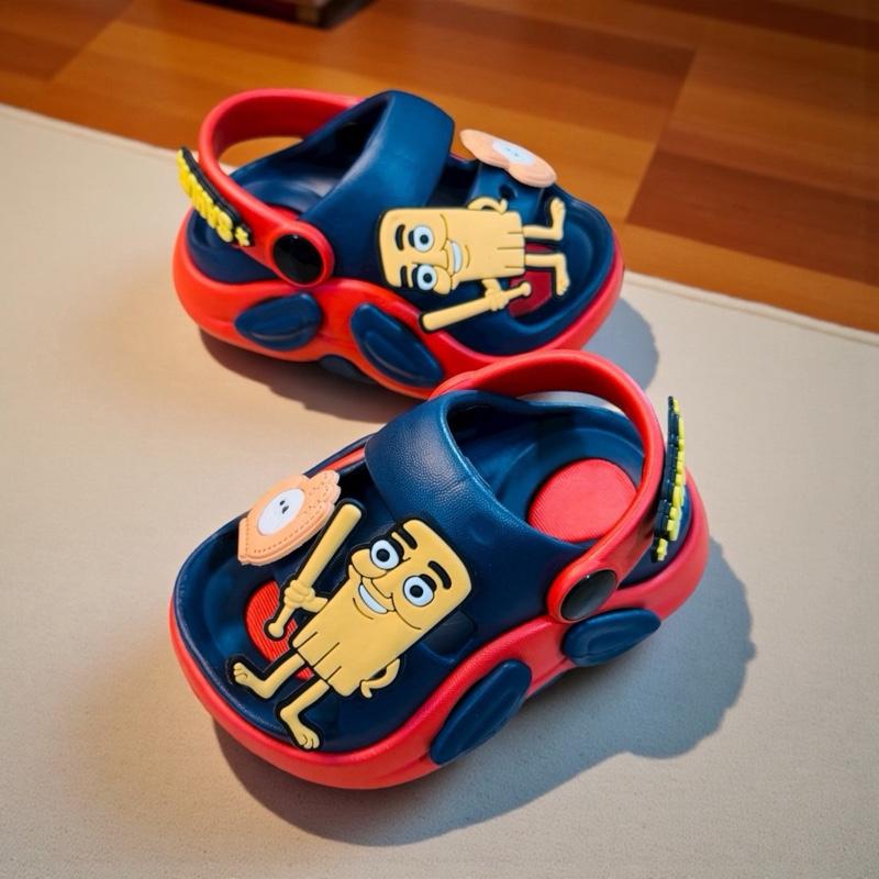 Giày Dép Trẻ Em Hình Nhân Vật Tung Tung Màu Xanh Đỏ Dễ Thương Cho Bé Trai Và Bé Gái Thiết Kế Siêu Cute