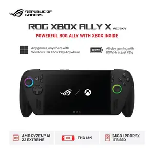 ASUS ROG Xbox Ally X RC73XA-Z2EA35A3T – Black | AMD Ryzen AI Z2 Extreme Processor / AMD Radeon Graphics / 24GB DDR5 / 1TB SSD / 7inch / Windows 11 Home