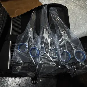 【Furry Town】Gunting Perawatan Hewan Peliharaan Kit Gunting Perawatan Hewan Peliharaan Melengkung untuk Anjing Kucing Setelan gunting kecantikan