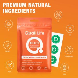 Pelekat Immune Care + Patch, Sokongan Imun Harian, 30 Pelekat, Vitamin C dan Patch Elderberry Disertakan