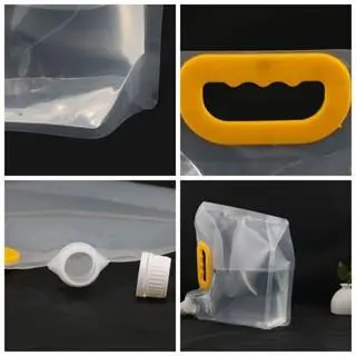 {TST} COD- Kantong Kemasan Transparan Pouch Penyimpanan Makanan Anti Jamur Resuable Jerigen Air Lipat Portable Kantong Penyimpan Makanan Refillable Water Bag Serbaguna 6