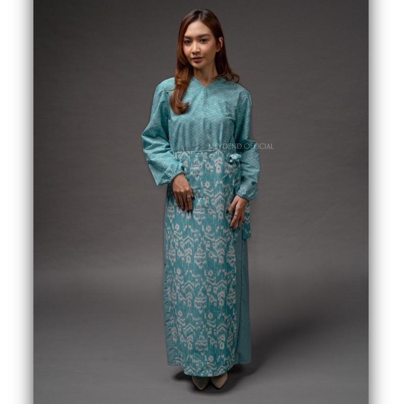 MEYDEND - Kahiyang Dress Batik Gamis Wanita Dewasa Bahan Katun 3