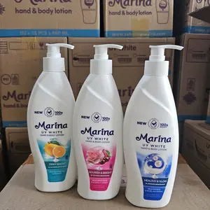 Marina UV White Body Lotion 350ml Kemasan Pump Pencerah Kulit