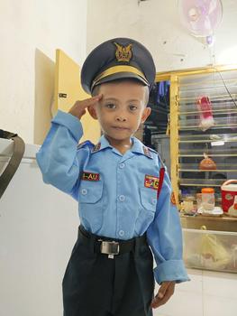 Product Review of SERAGAM PROFESI BAJU TNI ANGKATAN UDARA KOSTUM TENTARA UDARA ANAK from U**💯 0