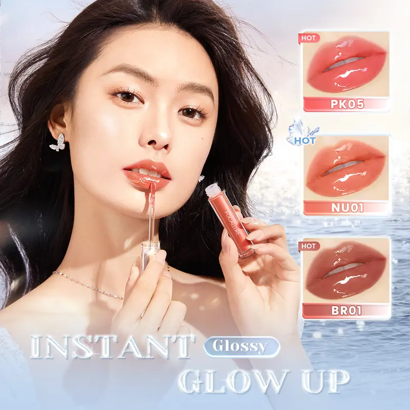 [Clearance Sale] Focallure 3PCS Lip Gloss Set 2