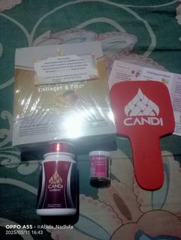 Product Review of Paket 10 Collagen & Fiber dan 30 Caps by Candi - Isi 1 Bulan dan 20 Hari from A**a ** N**a 0