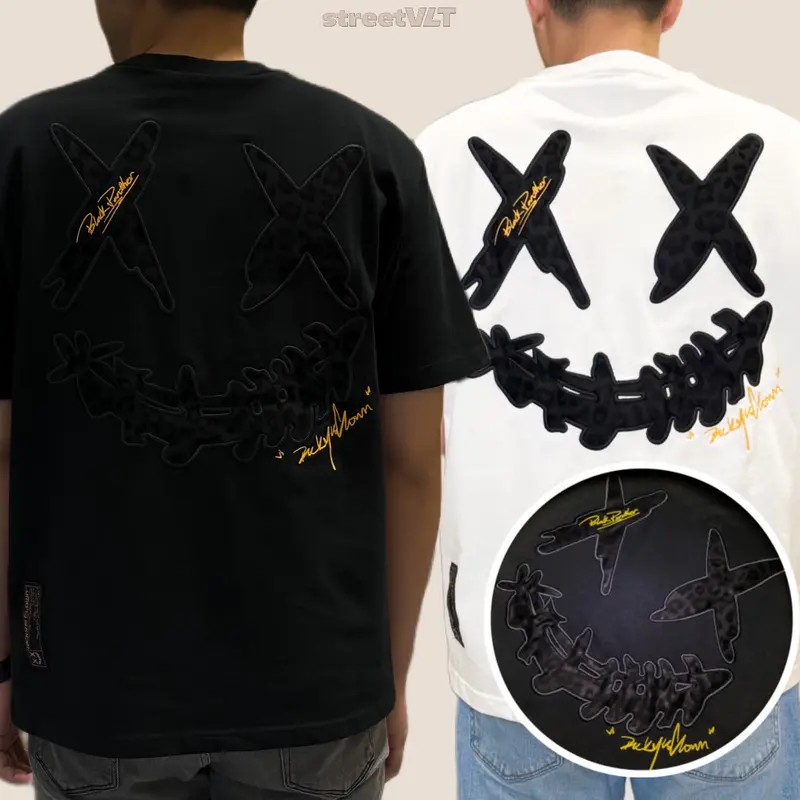 RIC Ricky is Clown Panther Puzzle Leather Mamba Tee Original 0
