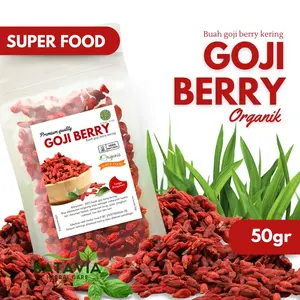Goji Berry Organik Gojiberry Premium 50gr Kiche Kie Che Kici