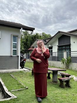 Product Review of [Lynda Rahim KL] Rosie Coords Knitted Cotton Ironless Strechable Muslimah Set from A**a A**n 0