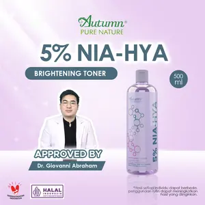 Autumn 5% NIA – HYA Whitening Toner (purple) 500ml (AWNT 500ML)