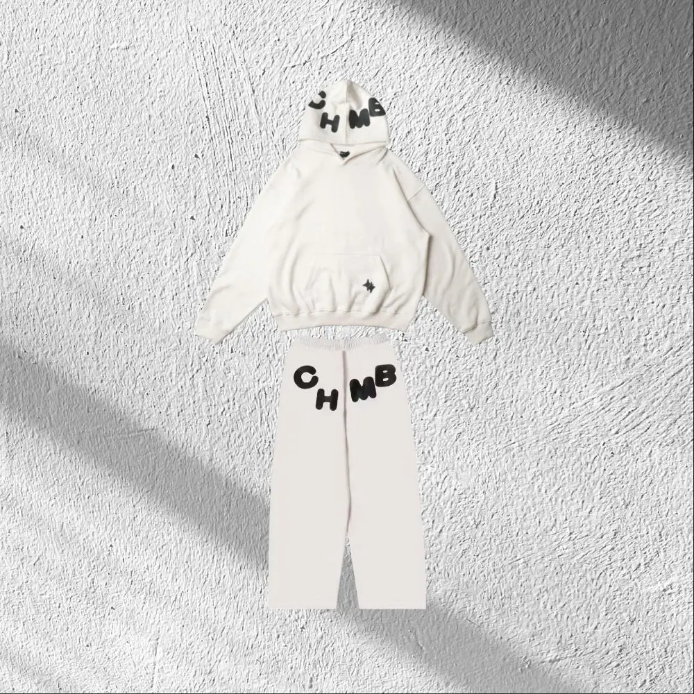 1set HOODIE & SWEATPANTS PUTIH