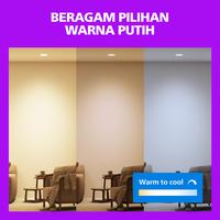 Gambar Philips Lampu Smart WiFi LED Downlight 7W D100 Color RGB dari Philips lighting Jakarta Kota Administrasi Jakarta Timur 3 Tokopedia