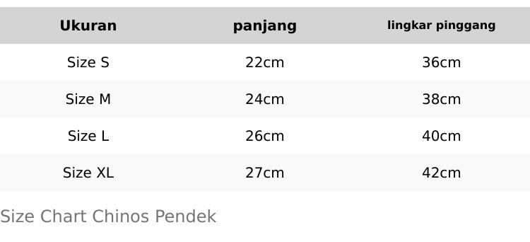 Product Introduction of Celana Chinos Pendek Anak Unisex Kenyo 1-5 Tahun 0