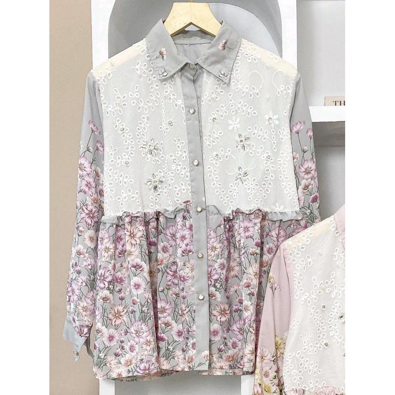 kemeja blouse eid series wanita Mewah Nyaman 2