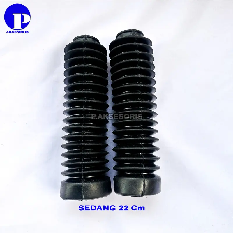 Karet Cover Shock Depan Universal Motor TRAIL-SPORT-BATANGAN-BEBEK-MATIC Honda Yamaha Suzuki Kawasaki 2