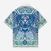 Gambar Batik Print Telusur Kultur - Corak Nusantara - Harimau Hijau Biru dari Telusur Kultur Kota Administrasi Jakarta Timur 5 Tokopedia