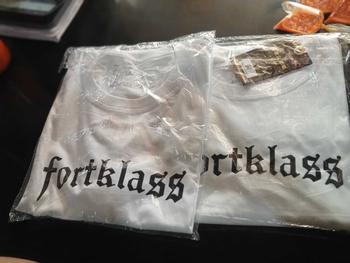 Product Review of FortKlass Kaos FEARLESS Regular Fit Kaos Sablon 24S 30S Kaos Pria Lengan Pendek Atasan Tshirt Distro from R**y 0
