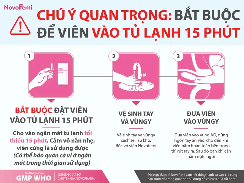 Novofemi Dưỡng ẩm đa tầng cao phân tử đa tầng, làm sạch dịu nhẹ giảm khô cân bằng pH Novofemi Hồng pH Suppo Nữ 2