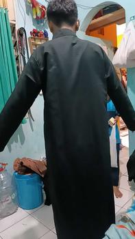 Product Review of Jubah pria Resleting Dewasa Gamis pria bahan katun premium Muslim Dewasa from A**o 0
